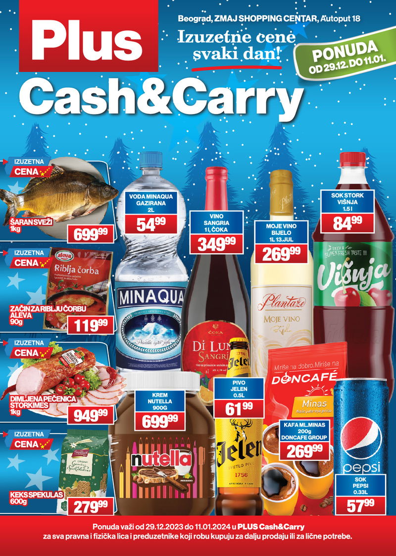 Plus Cash and Carry katalog Akcije i cene