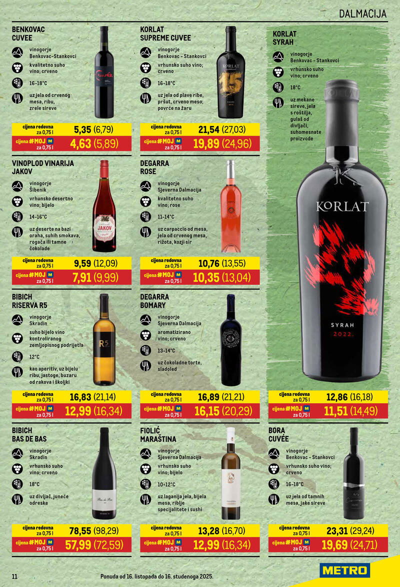 Metro vino