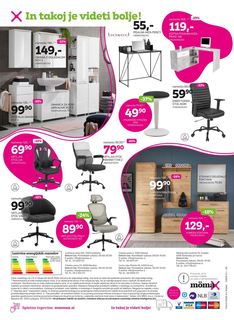 Mömax pohištvo katalog