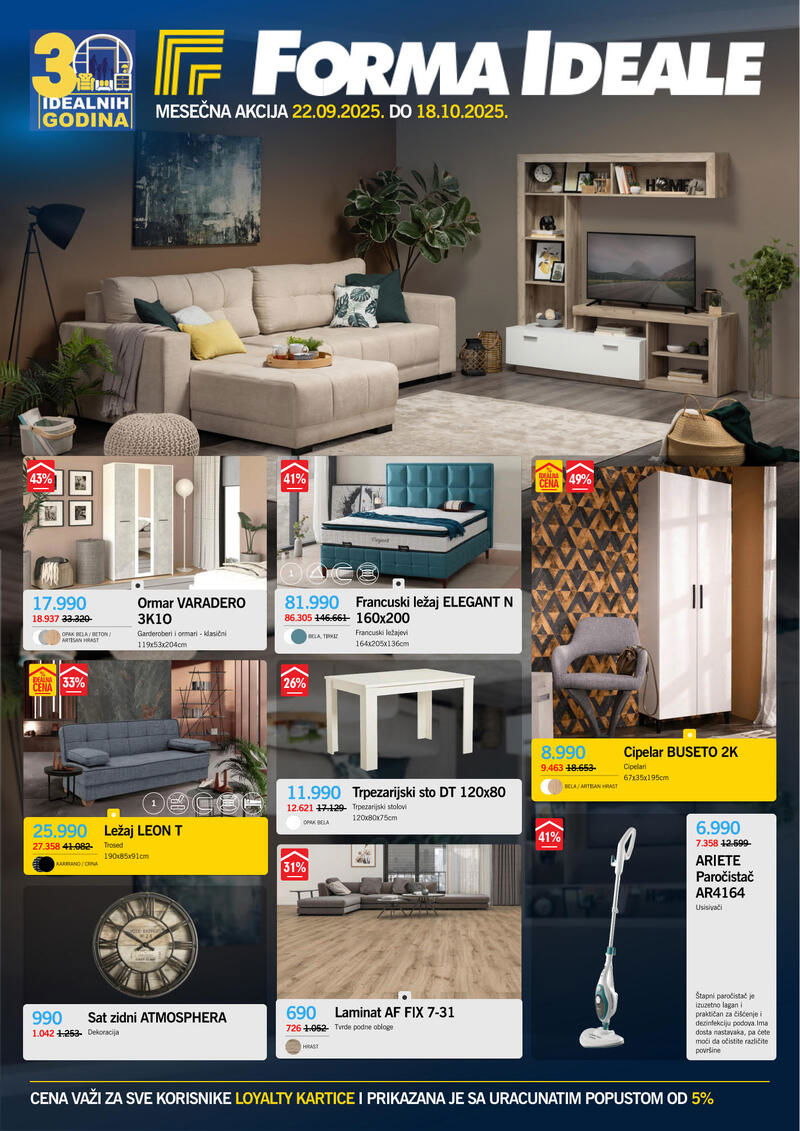 Forma Ideale katalog akcija