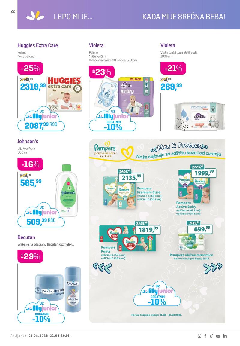Lilly Drogerie katalog akcija