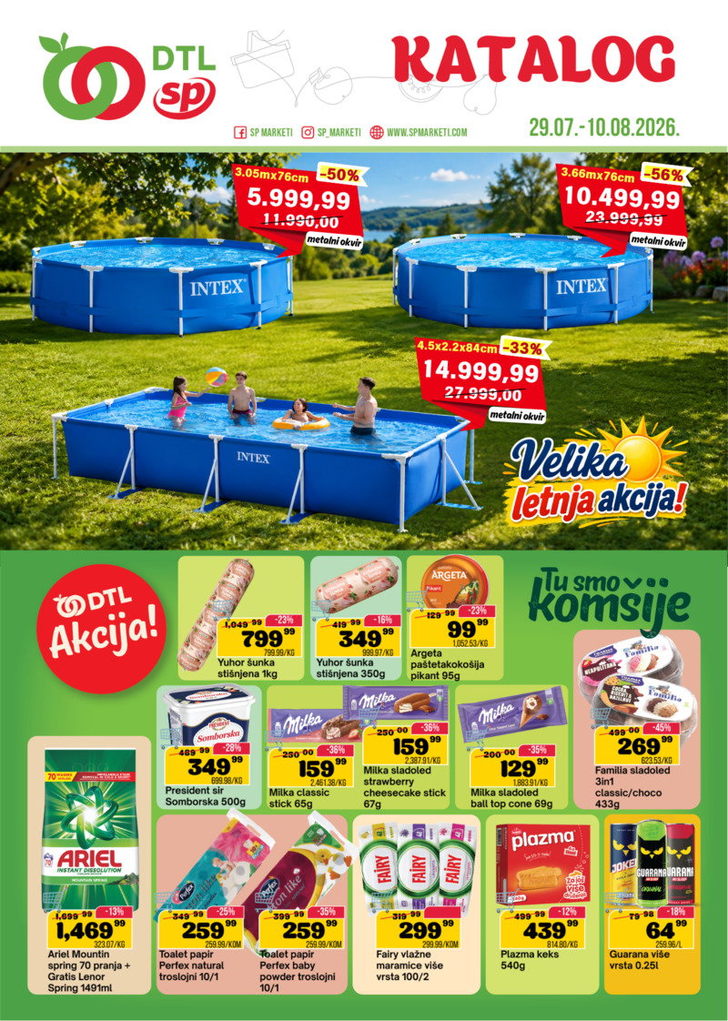 Senta Promet katalog akcija Senta Promet katalog hrana