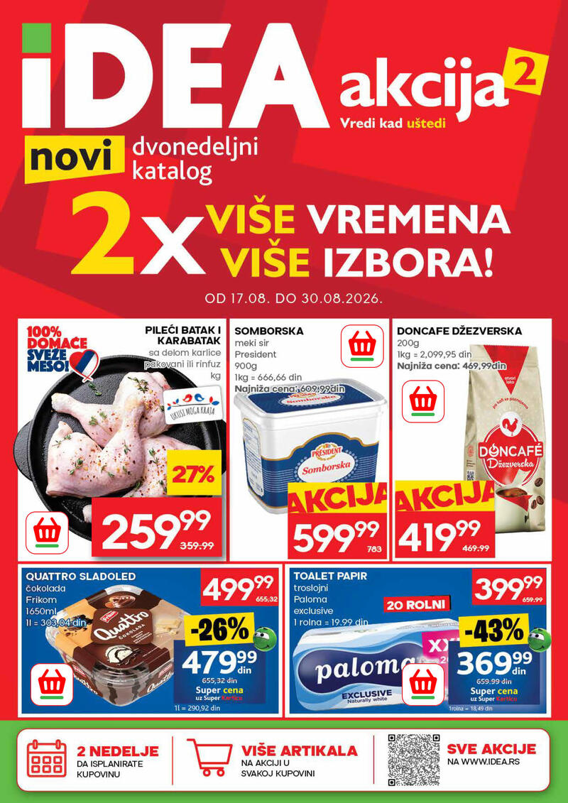 Idea dvonedeljni katalog