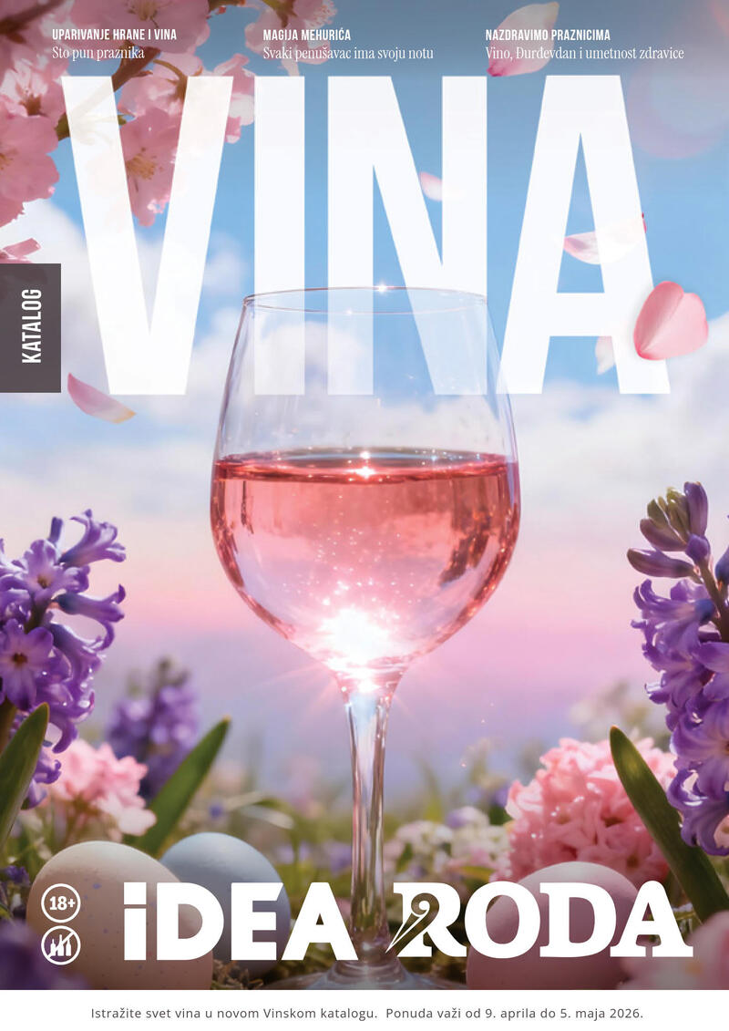Idea katalog akcija Katalog vina