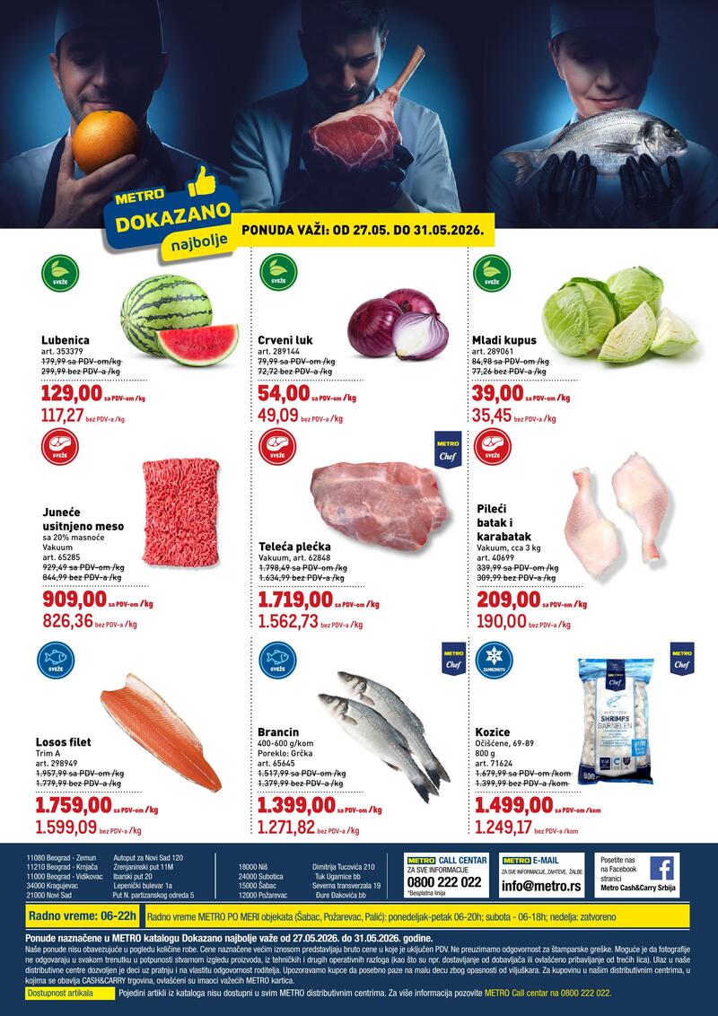 Metro katalog akcija Katalog dokazano