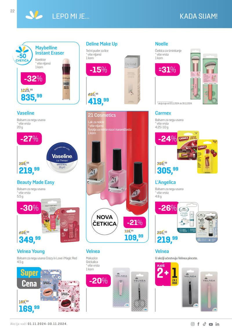 Lilly Drogerie katalog akcija