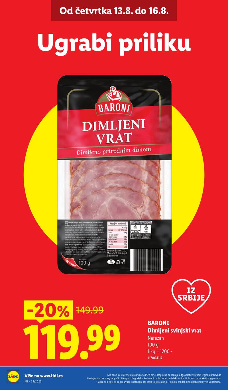 Lidl katalog akcija