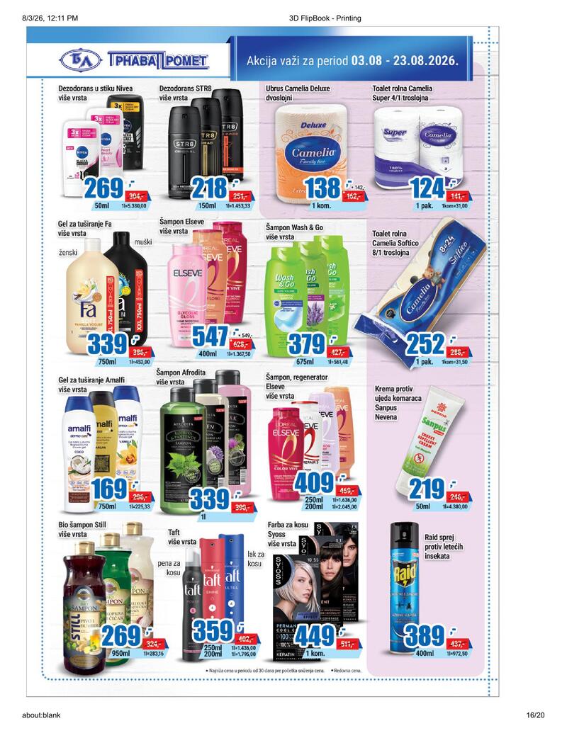 Trnava Promet katalog akcija