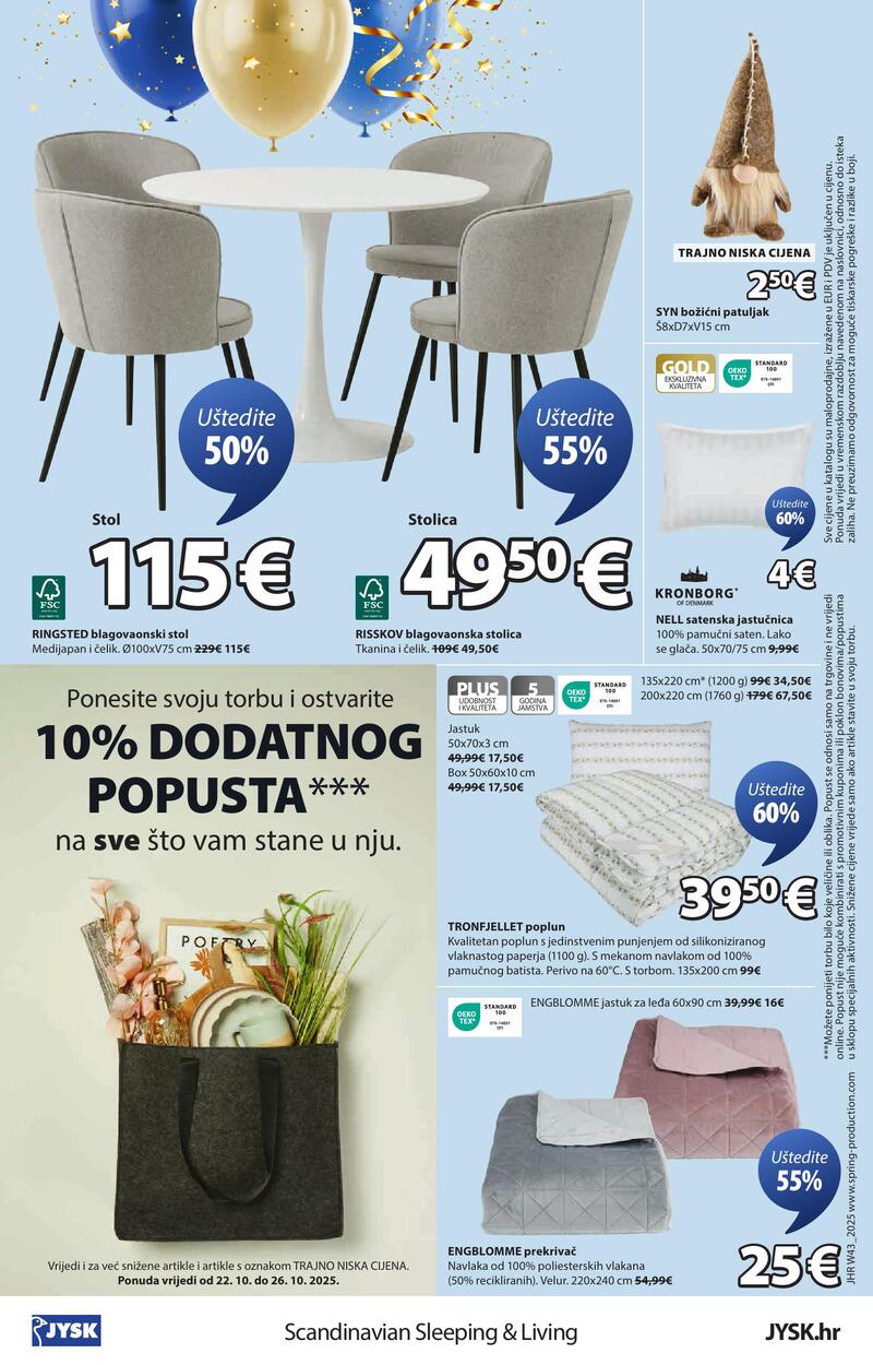 JYSK katalog namještaj