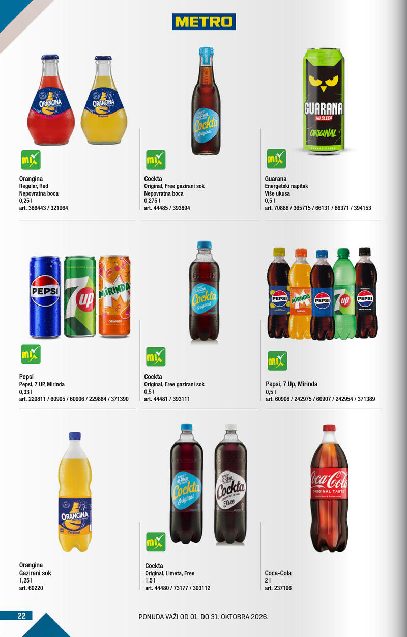 Metro katalog - Kupi više plati manje