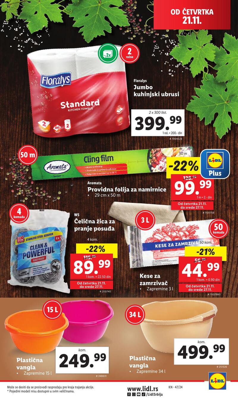 Lidl katalog akcija