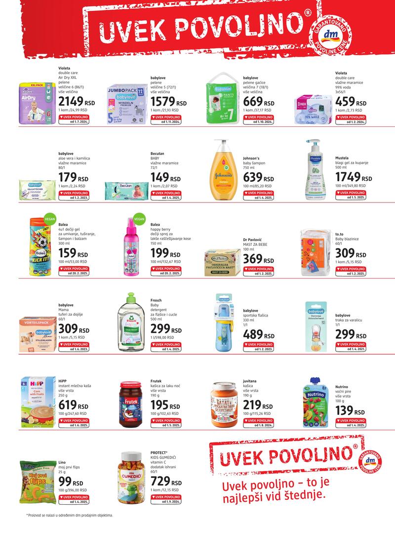 DM Drogerie katalog super cene