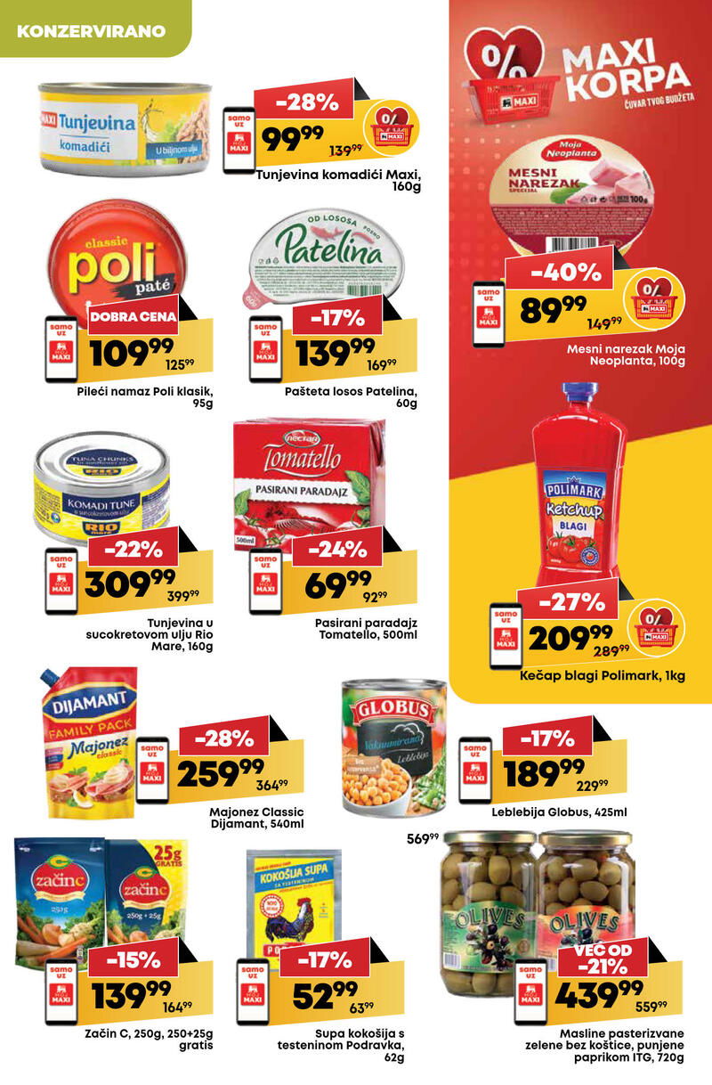 Mega Maxi nedeljna akcija