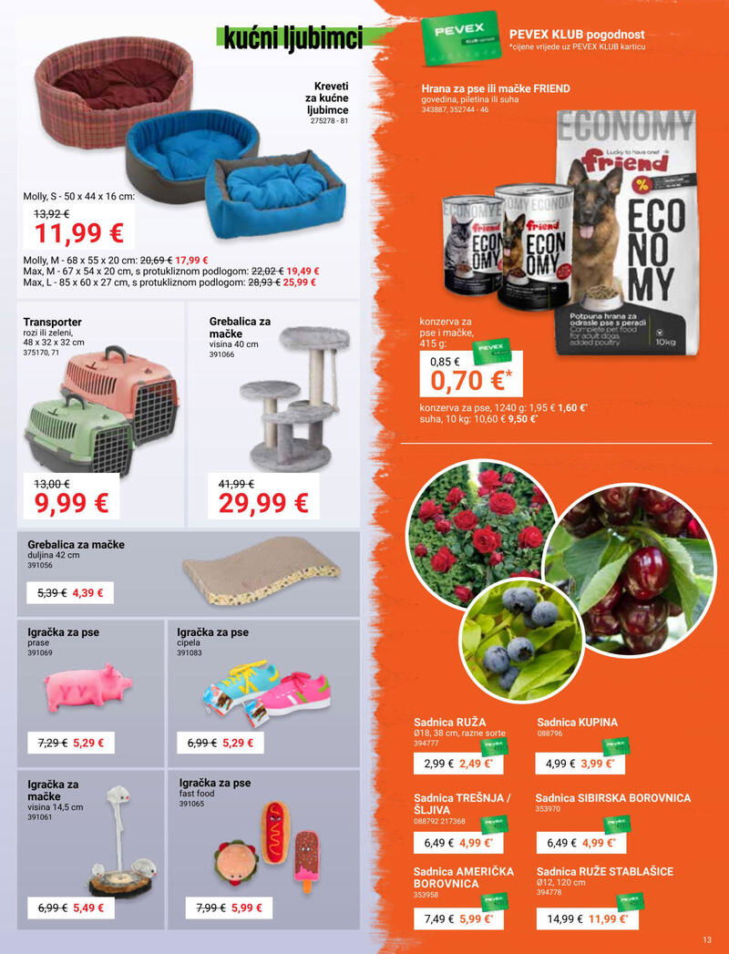 Pevex kataloška akcija