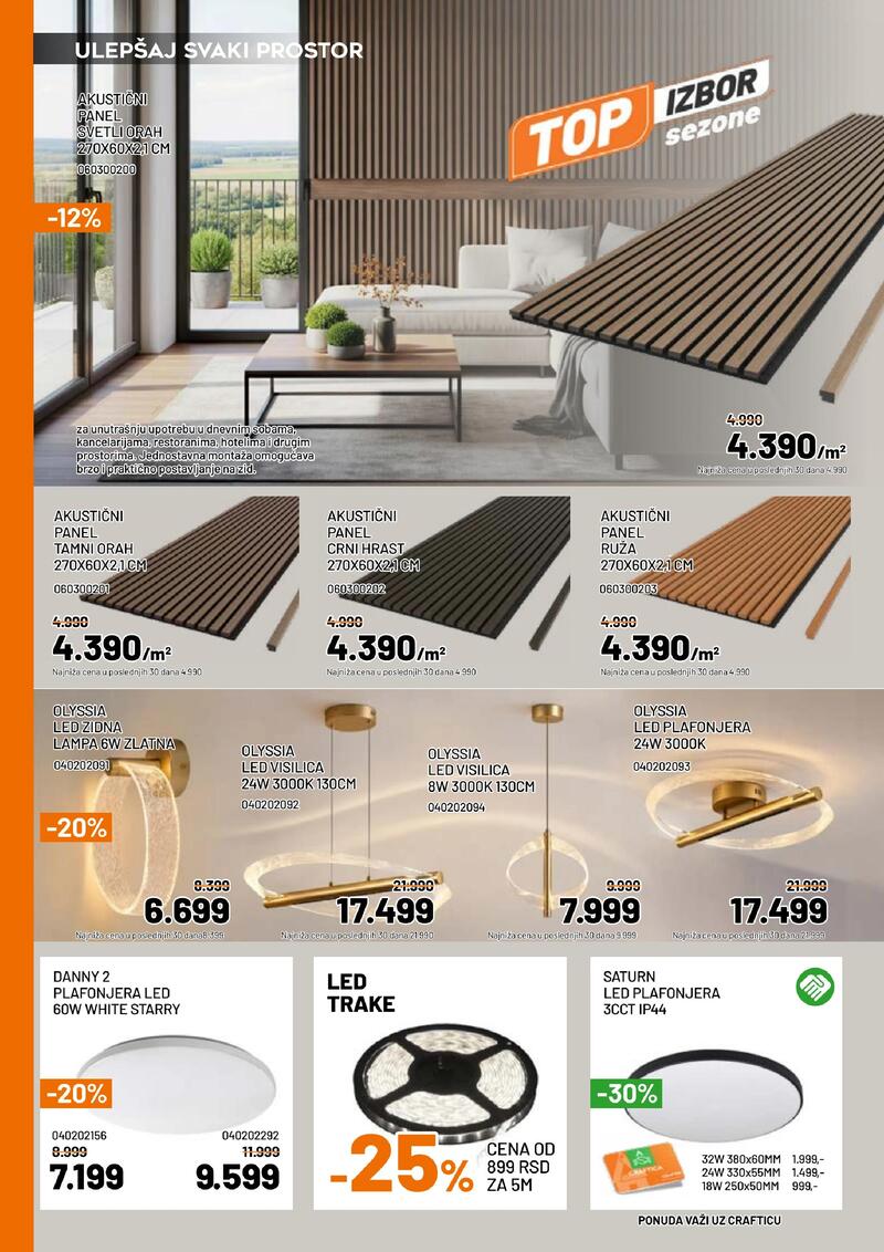Crafter akcijski katalog