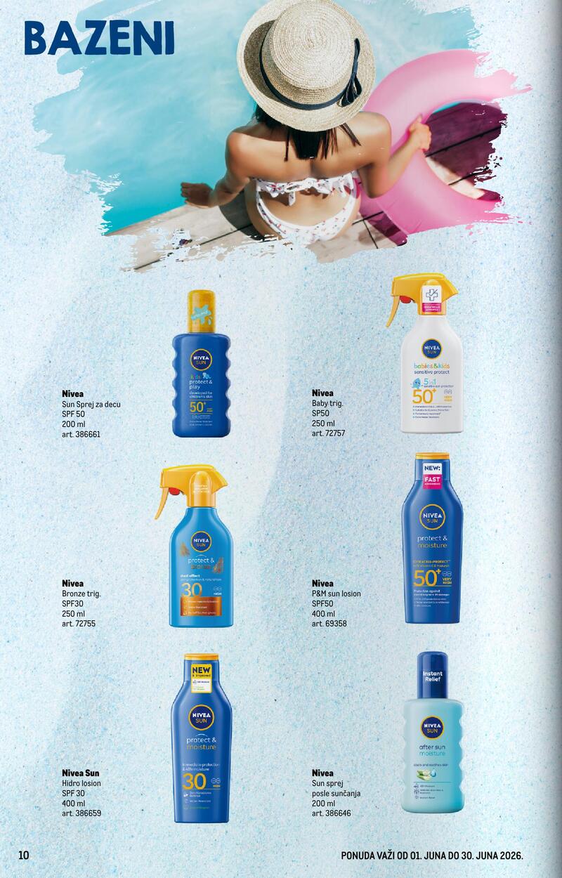 Metro katalog bazeni