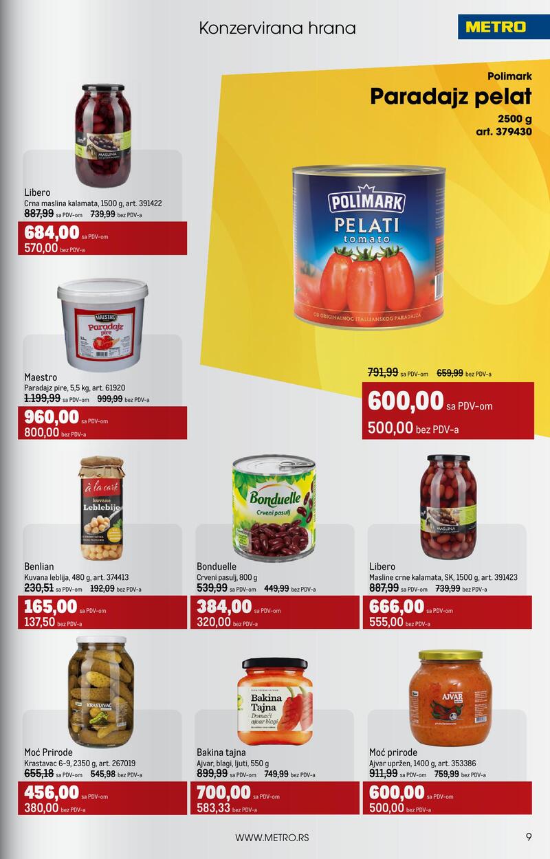 Metro katalog ugostitelji