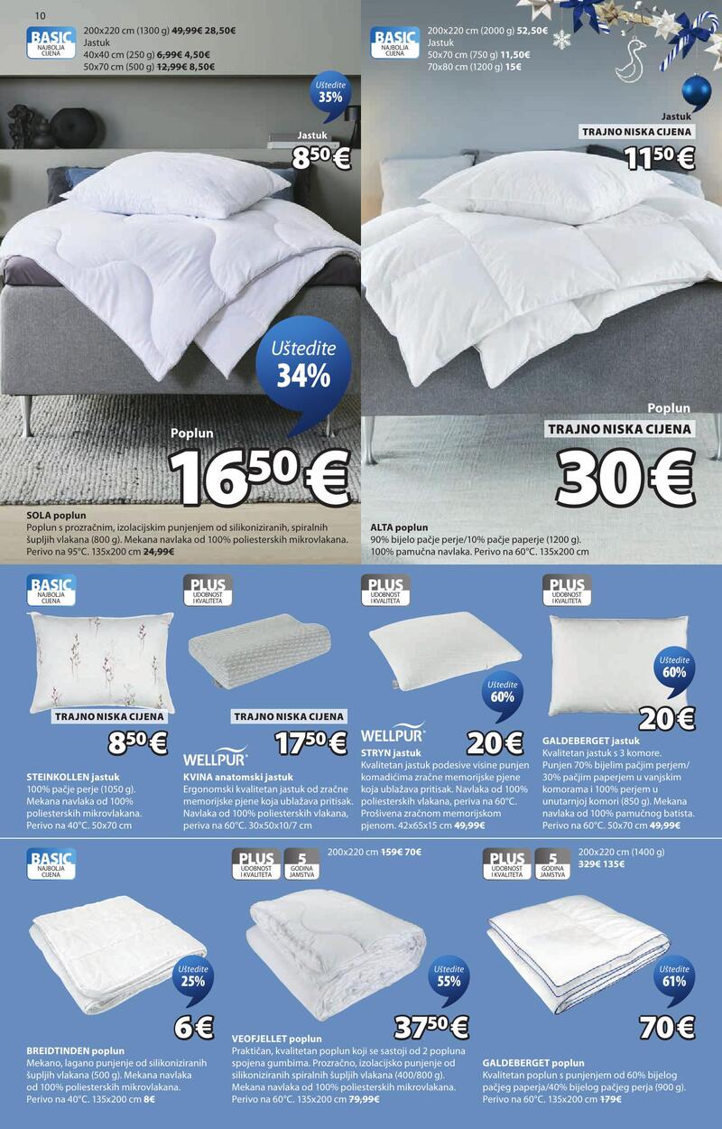 JYSK katalog - Mjesečna akcija