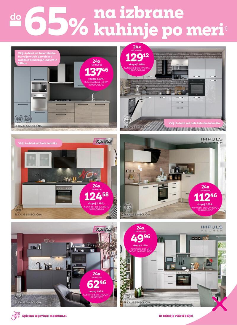 Mömax kuhinje katalog