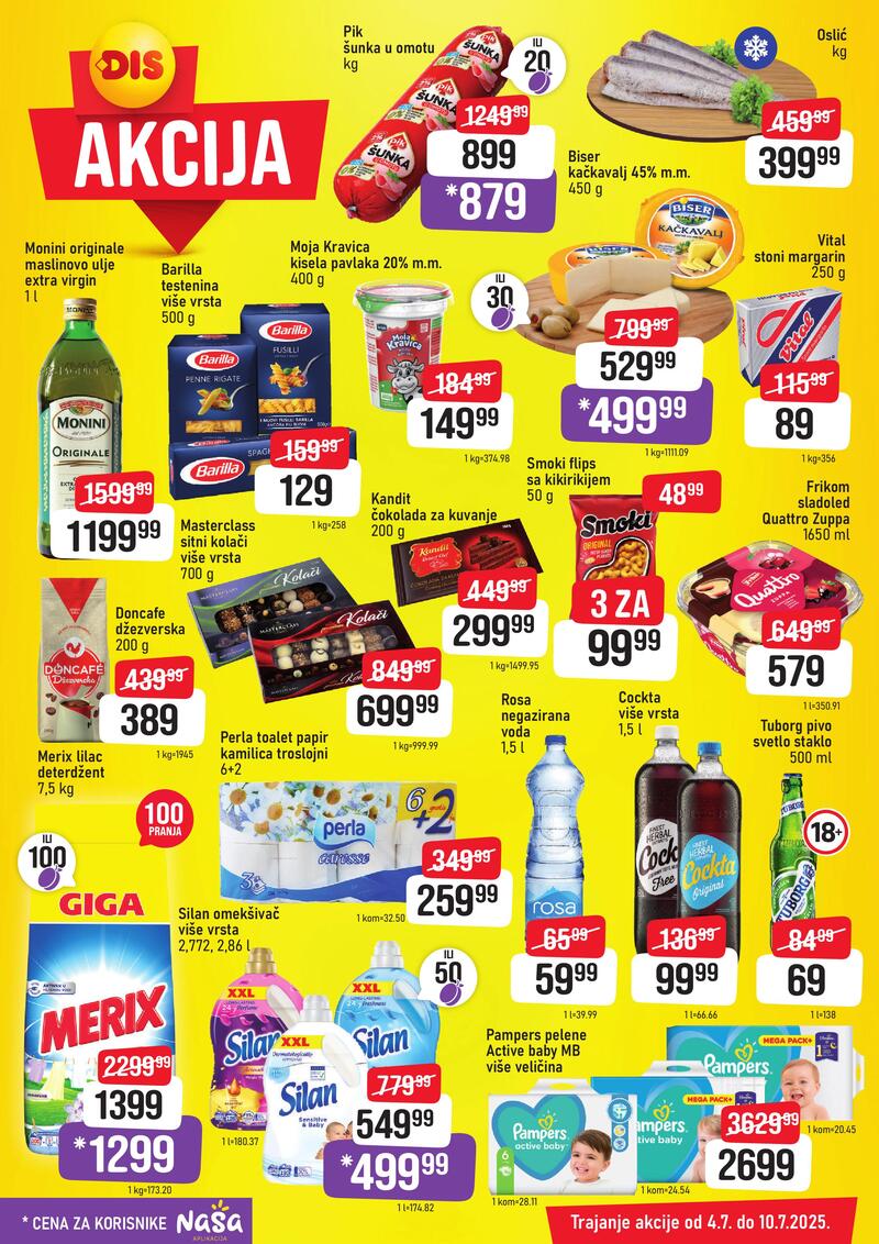 DIS Hipermarket nedeljna akcija