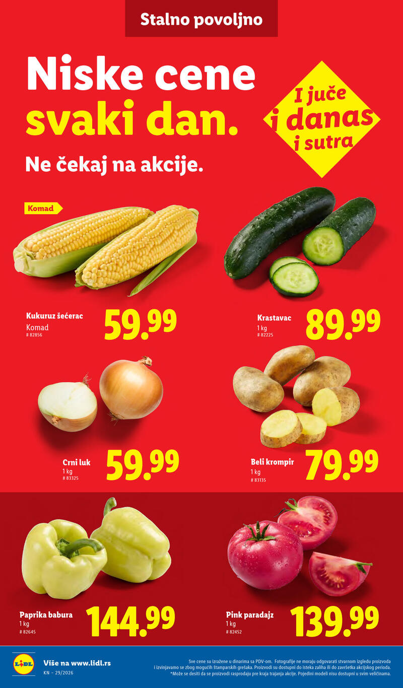 Lidl katalog akcija