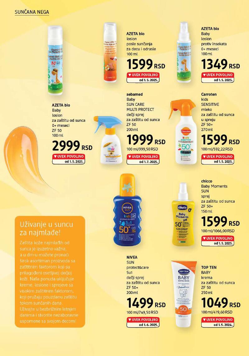 DM Drogerie katalog akcija