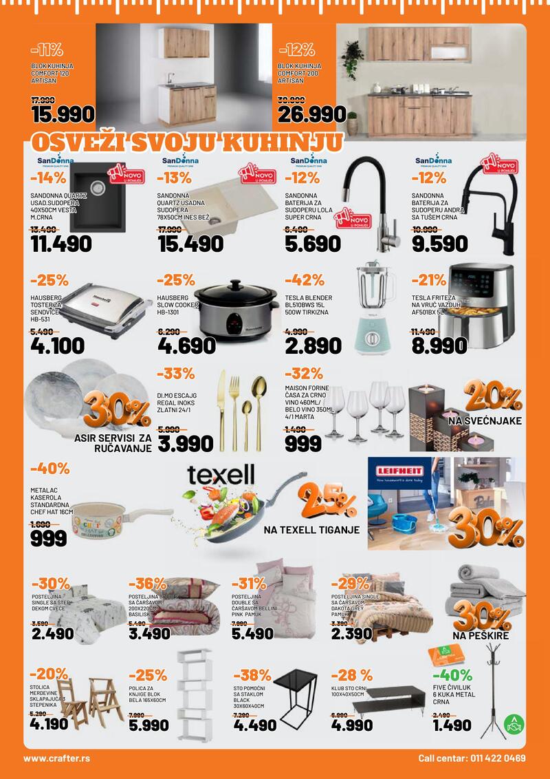 Crafter akcijski katalog