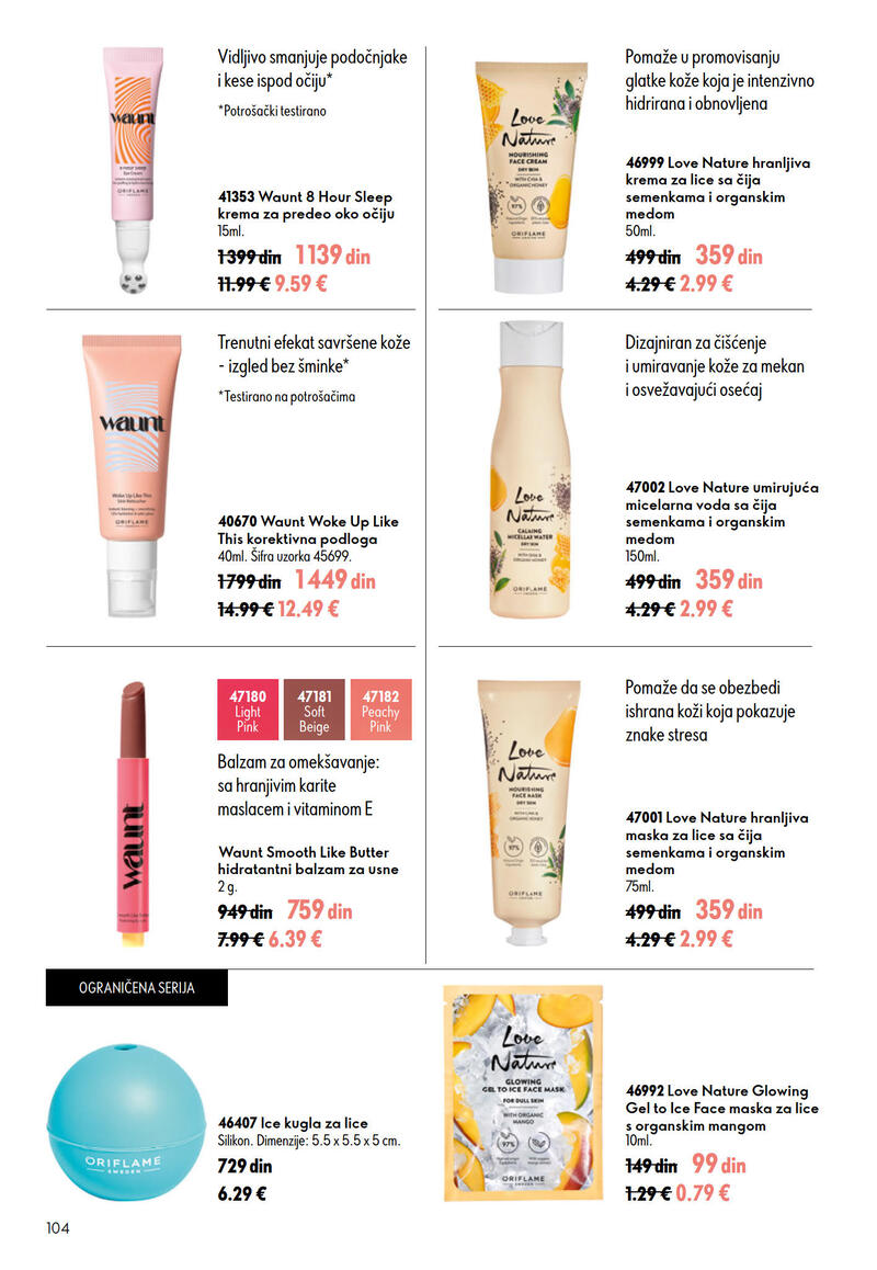 Oriflame katalog akcija