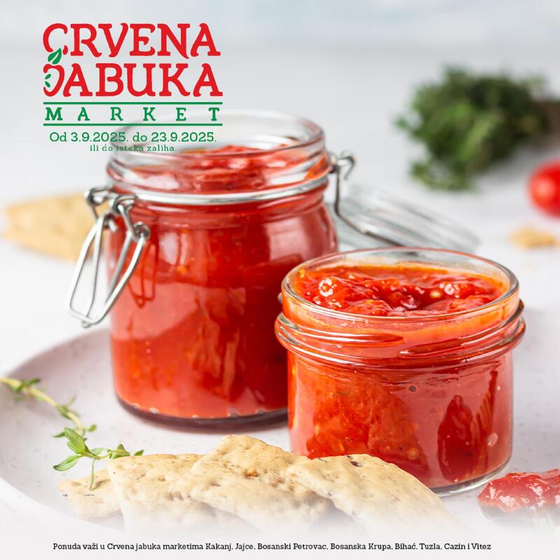Crvena jabuka kataloška ponuda
