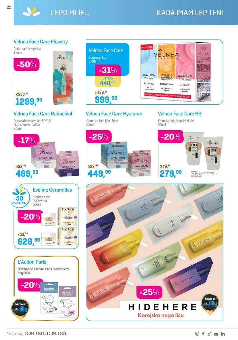 Lilly Drogerie katalog akcija