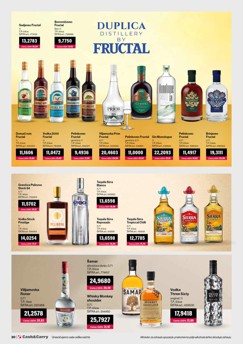 Mercator Cash&Carry katalog - Mesečna akcija