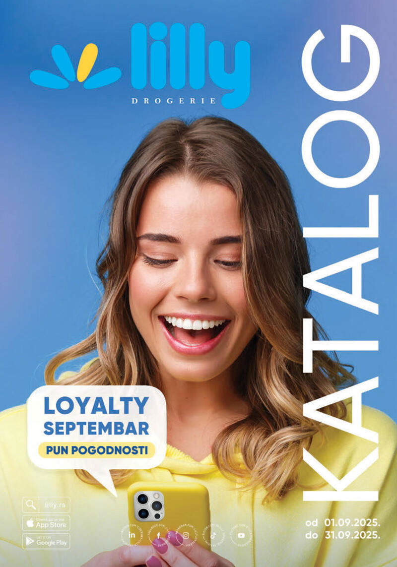 Lilly Drogerie katalog akcija
