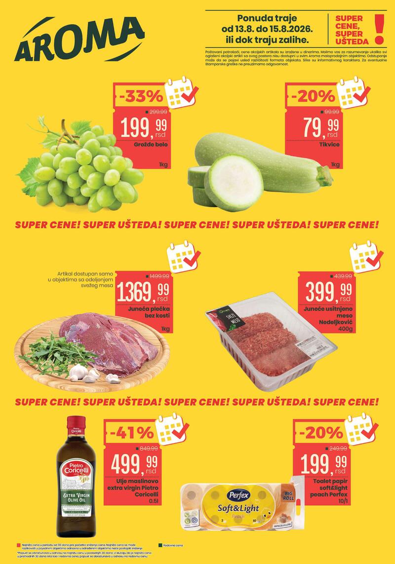 Aroma Market katalog vikend akcija