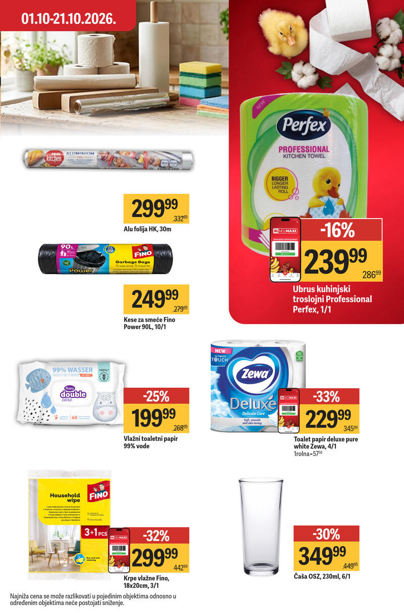 Maxi katalog – Nedeljna akcija