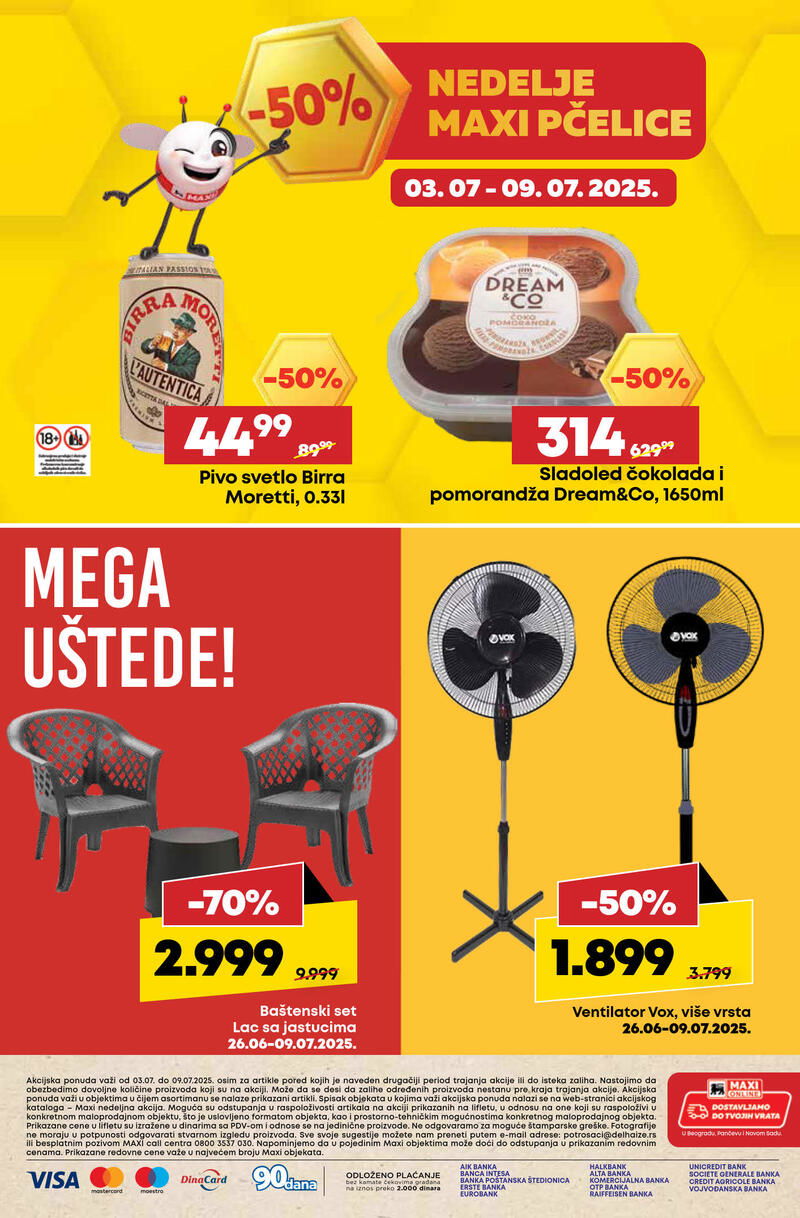 Mega Maxi nedeljna akcija