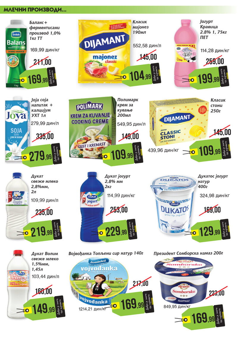 Mikromarket katalog - Polumesečna akcija