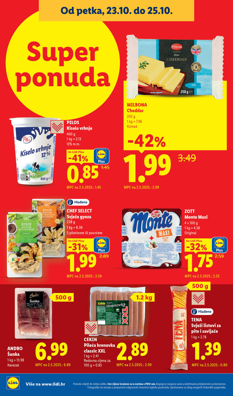 Lidl katalog - Tjedna akcija
