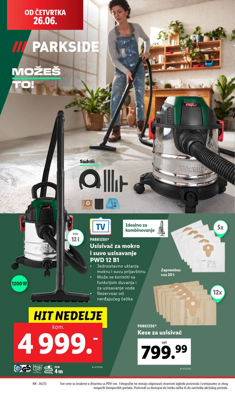 Lidl katalog akcija neprehrana