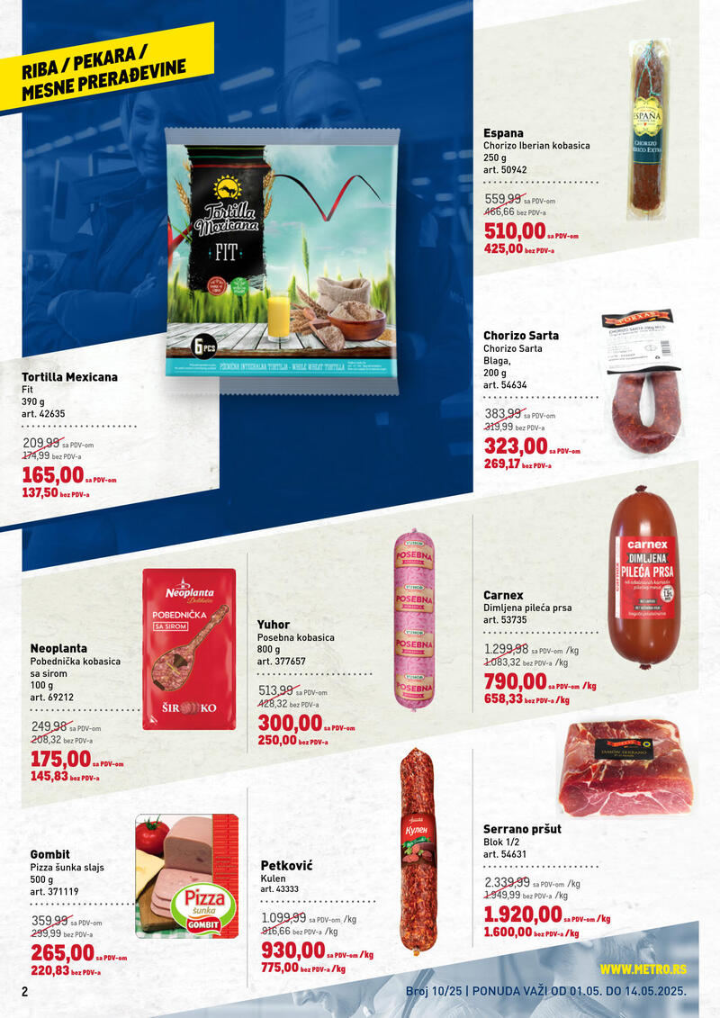 Metro katalog hrana