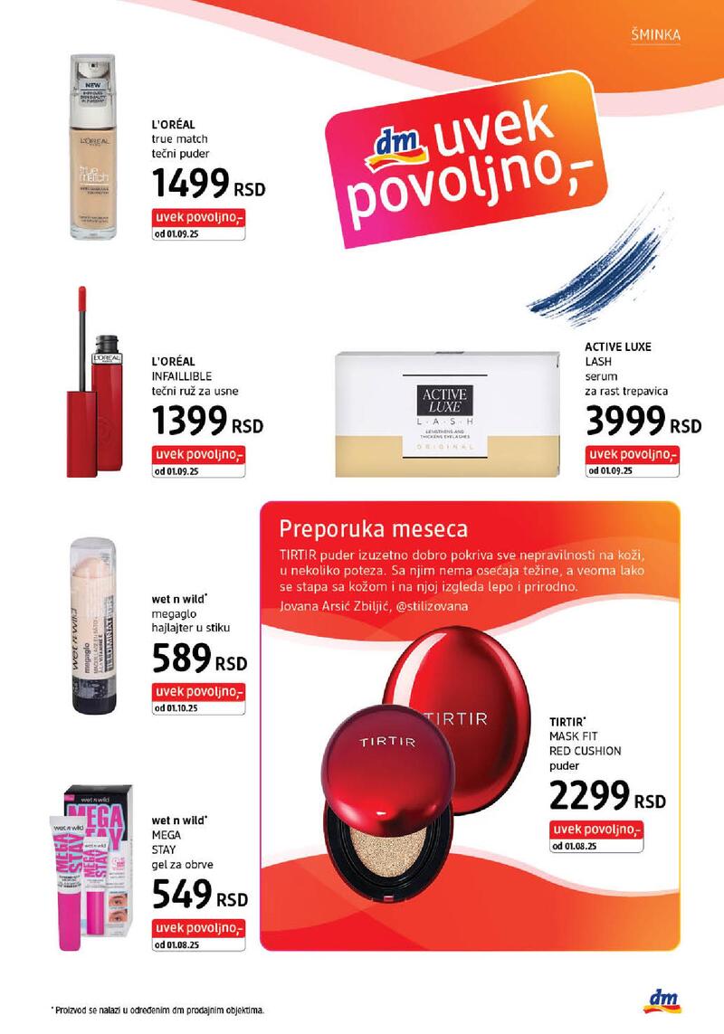 DM Drogerie katalog akcija