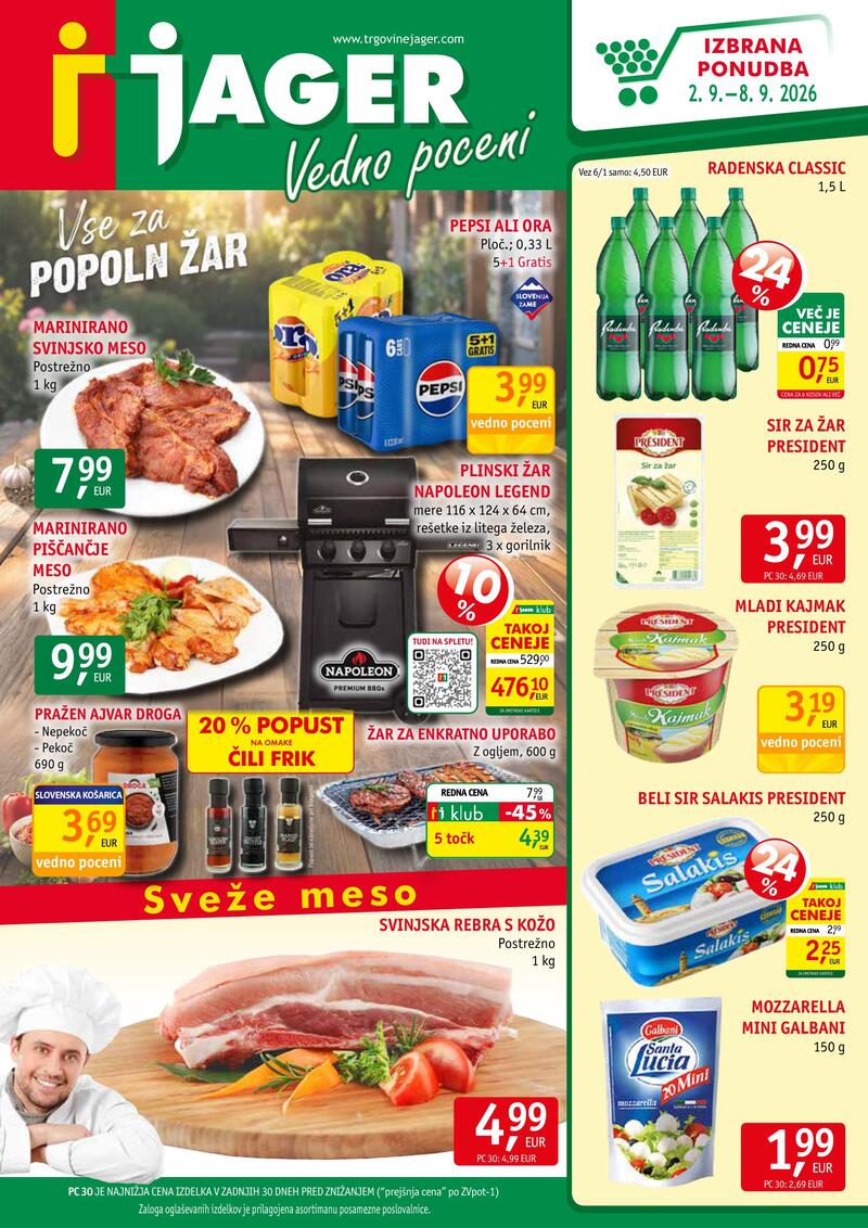 Jager katalog akcija Katalog živila