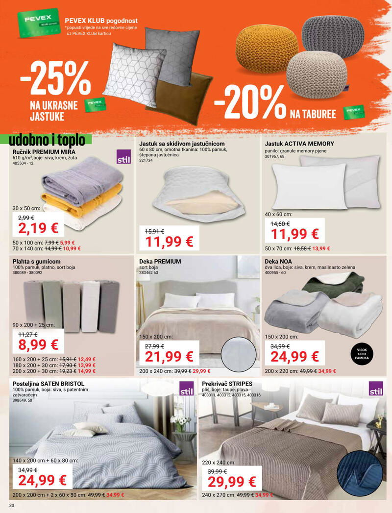 Pevex kataloška akcija