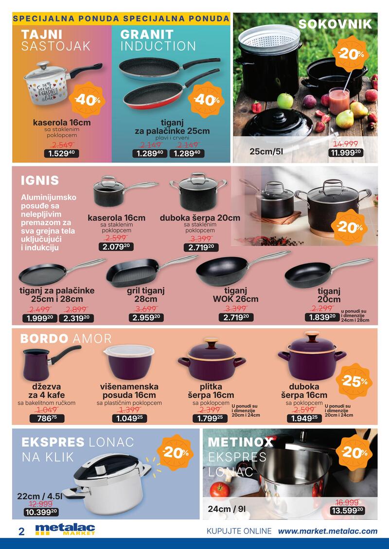 Metalac Market katalog akcija