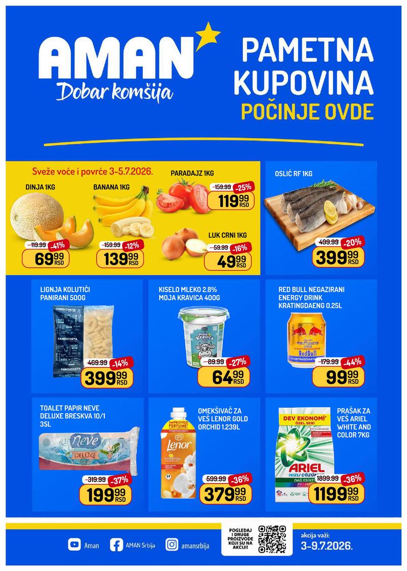 Aman katalog akcija Nedeljna akcija
