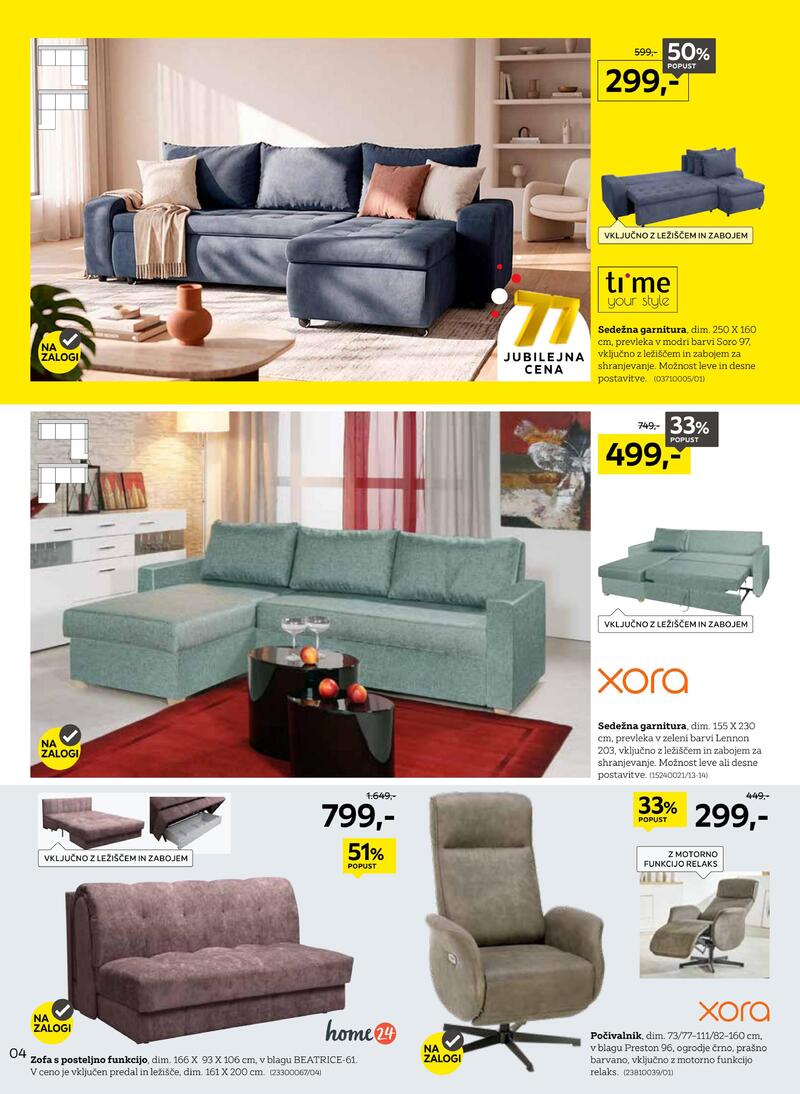 Lesnina XXXL redni katalog