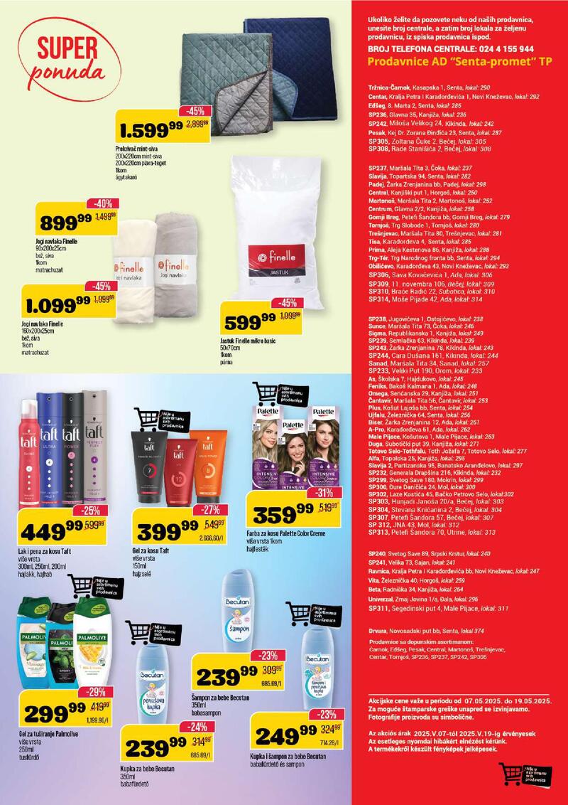 Senta Promet katalog akcija