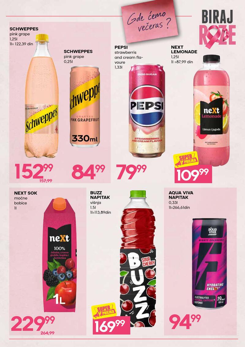 Idea katalog - Biraj roze