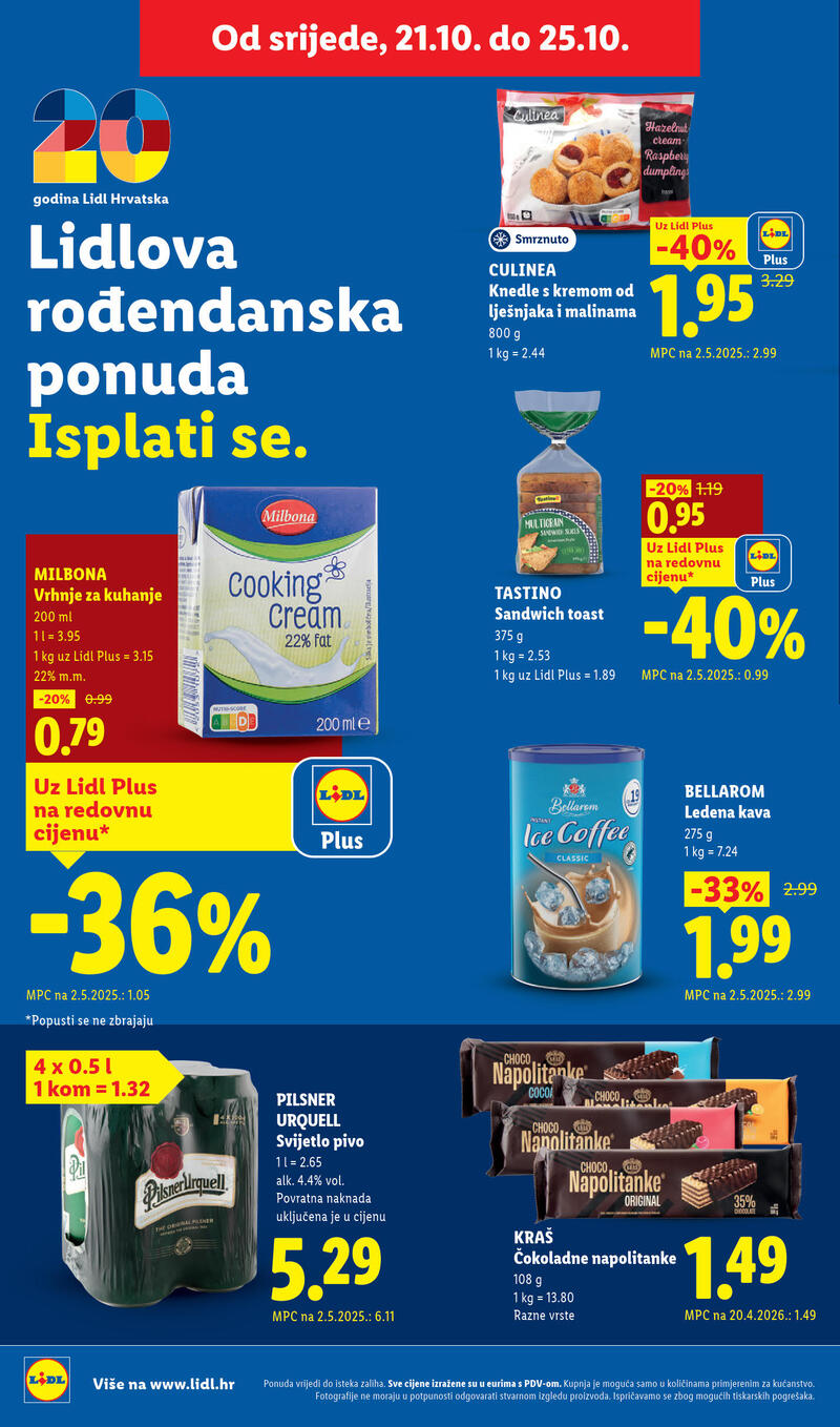 Lidl katalog - Tjedna akcija
