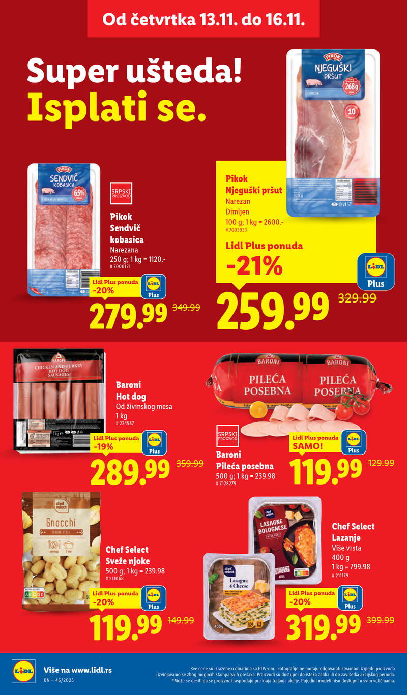 Lidl katalog akcija