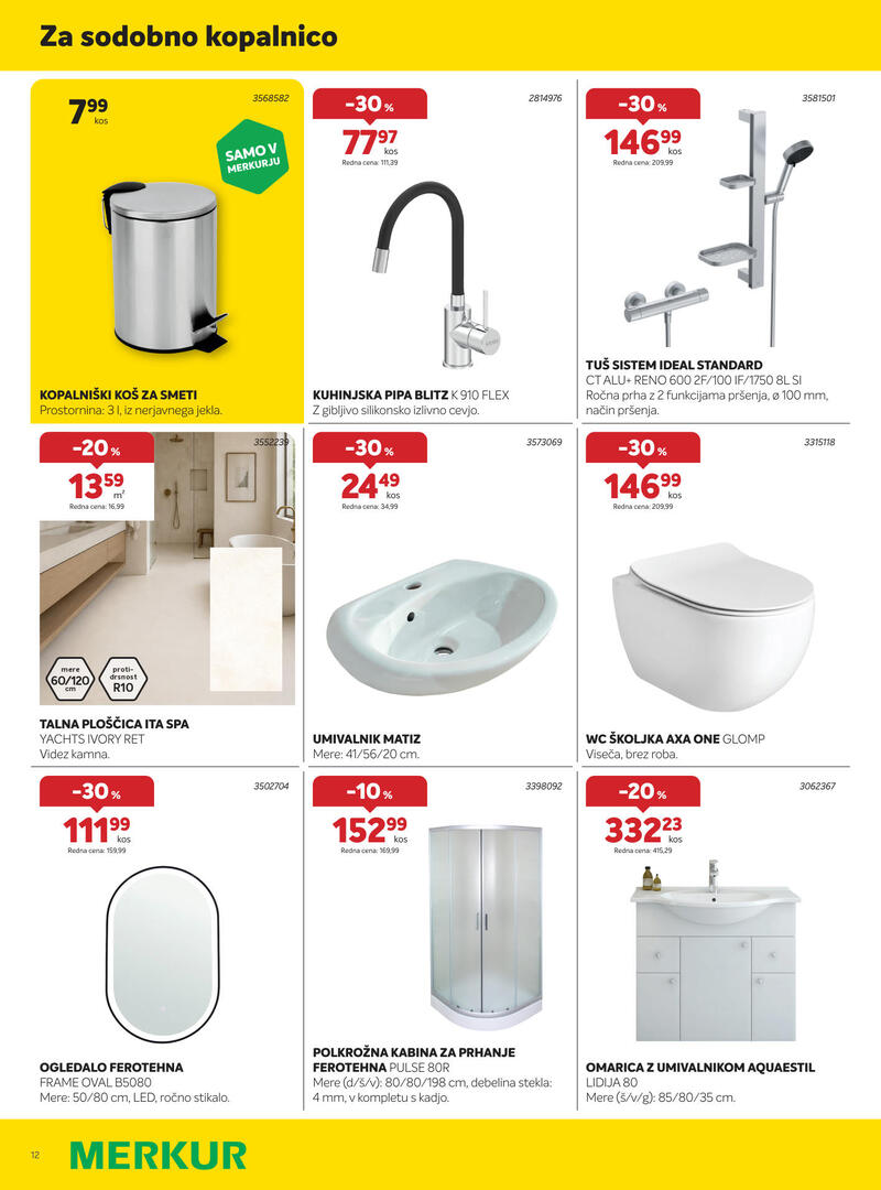 Merkur akcijski katalog